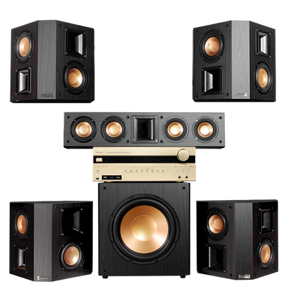 Amped Audio Warehouse Balenald Dipole RX68 Wall-mounted 5.1 Home Cinema Audio Set